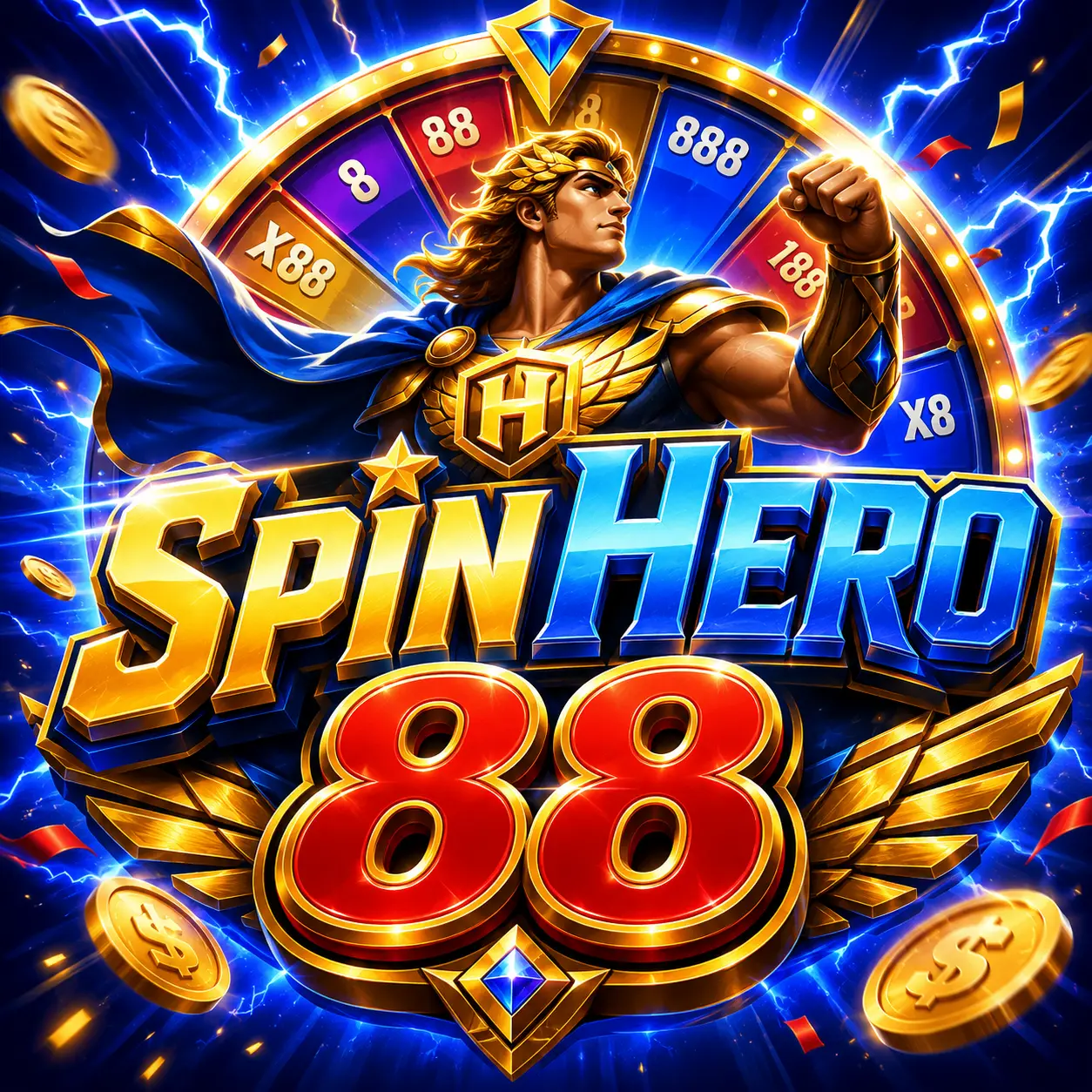 Spinhero 88 logo